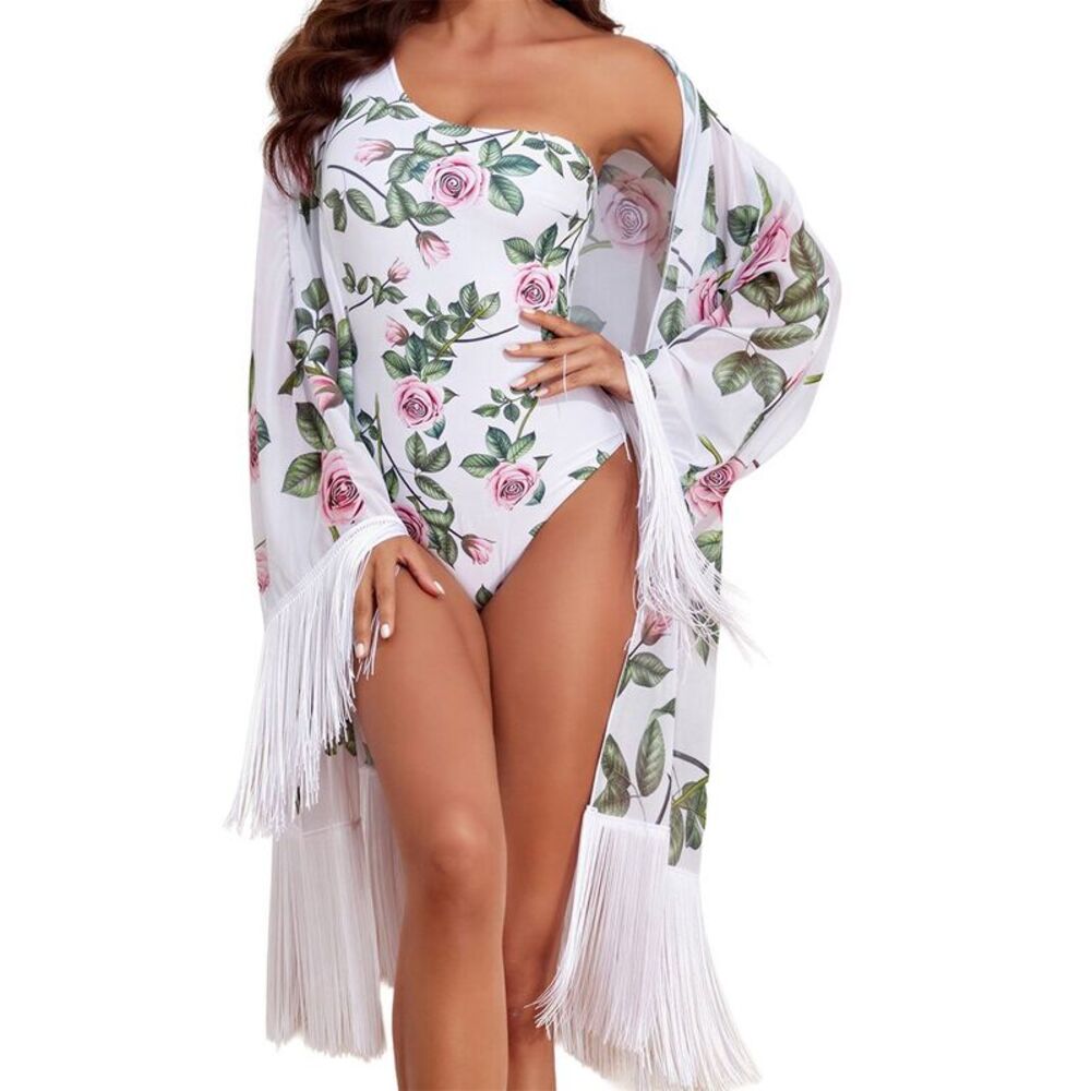 Lily Kim Womens  2Pc Swimsuit & Smock Set
